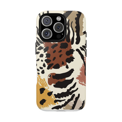 Tough Cases Phone Case with Bold Animal Print, Stylish Phone Cover, Protective Phone Shell, Trendy Gift for Her, iPhone Case, Artful [...]