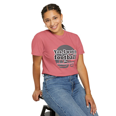 Football Fan T-Shirt, Unisex Casual Tee, Game Day Shirt, Sports Humor Top, Gift for Him or Her