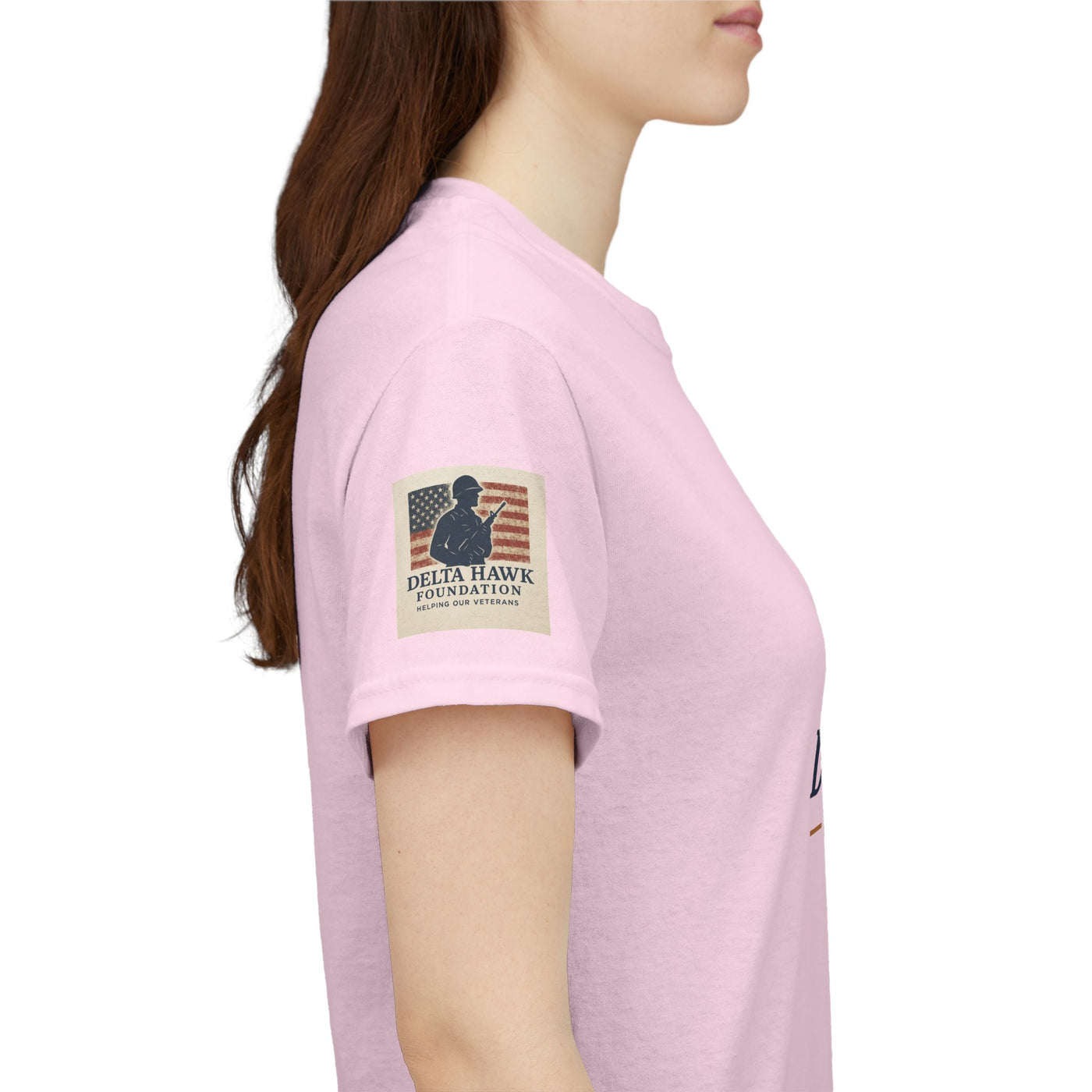 Patriotic Warrior Tee - Delta Hawk Foundation