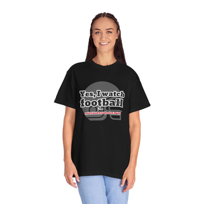 Football Fan T-Shirt, Unisex Casual Tee, Game Day Shirt, Sports Humor Top, Gift for Him or Her