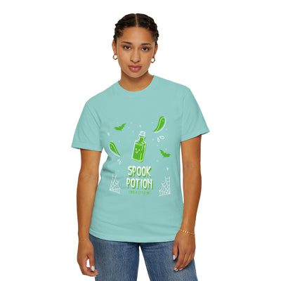 Spooky Potion Unisex T-Shirt - Halloween Tee, Funny Gift, Cute Fall Fashion, Ghosts, Trick-or-Treat, Casual Outfit