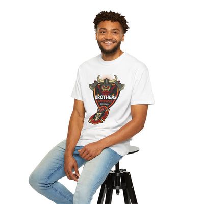 Firefighter Brotherhood T-Shirt | Gift for Firemen, Barbecue Apparel, Mental Health Awareness, Casual Wear, Unique Firefighter Gift