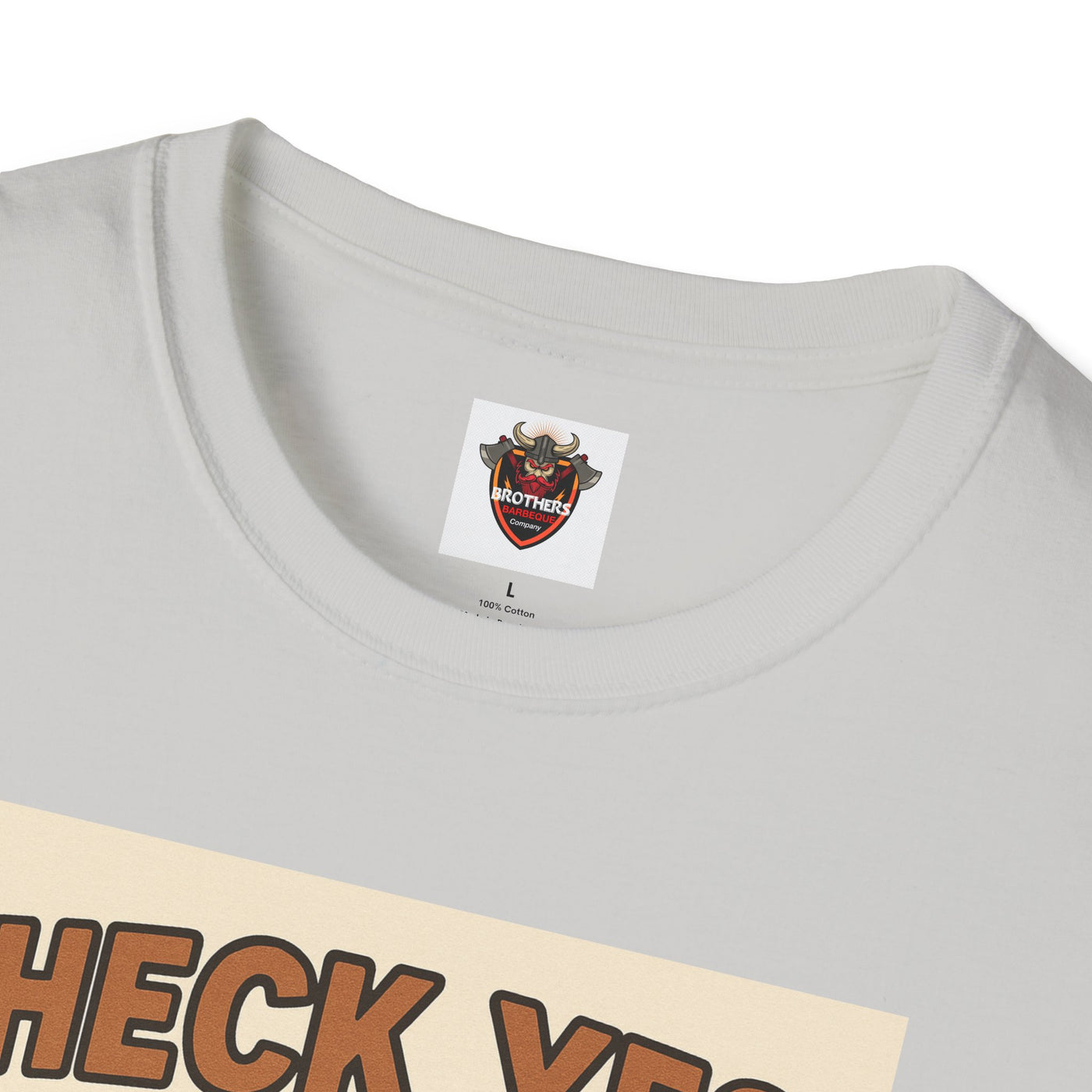 Heck Yes I Eat Ribs Unisex T-Shirt, Funny BBQ Shirt, Gift for Food Lovers, Raccoon Graphic Tee, Summer BBQ Attire