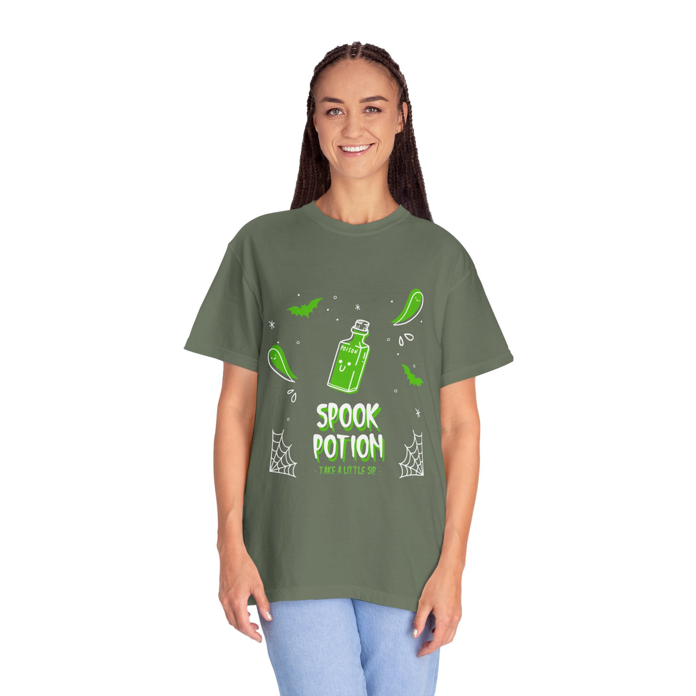 Spooky Potion Unisex T-Shirt - Halloween Tee, Funny Gift, Cute Fall Fashion, Ghosts, Trick-or-Treat, Casual Outfit