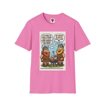 Funny Viking Quote Unisex T-Shirt, Humor Tee, Casual Wear, Gift for Friends, Unique Design, Versatile Style