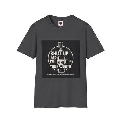Funny Beer Quote Unisex T-Shirt, Humor Tee for Party, Birthday Gift, Barbecue, Casualwear, Beer Lover Apparel