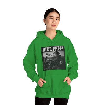 Ride Free! Unisex Heavy Blend Hooded Sweatshirt - Biker Style Hoodie, Motorcycle Apparel, Gift for Motorcycle Enthusiasts, Perfect for [...]
