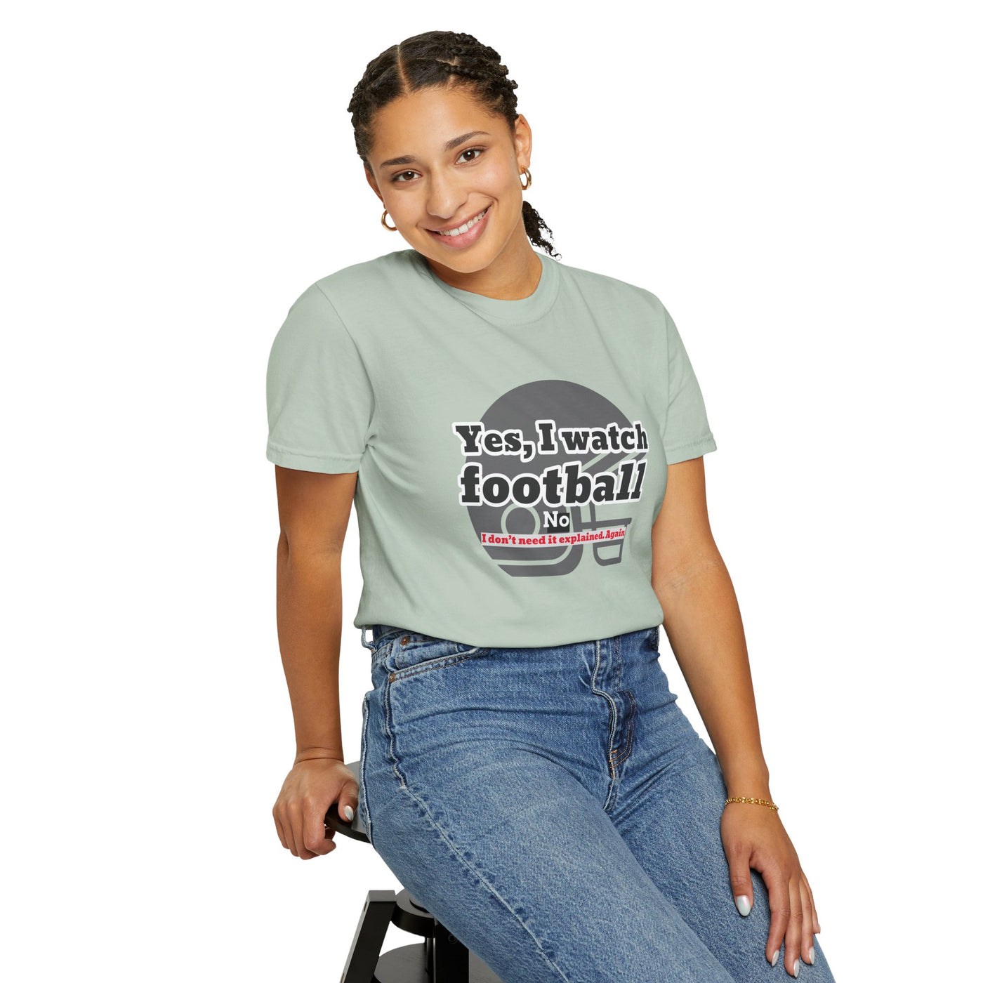 Football Fan T-Shirt, Unisex Casual Tee, Game Day Shirt, Sports Humor Top, Gift for Him or Her