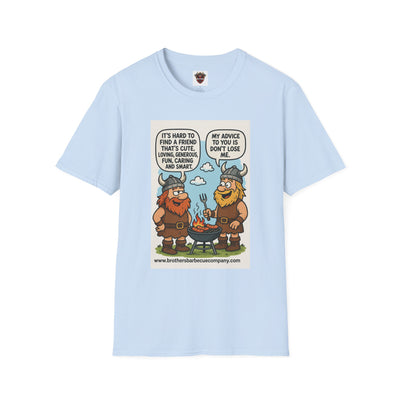 Funny Viking Quote Unisex T-Shirt, Humor Tee, Casual Wear, Gift for Friends, Unique Design, Versatile Style