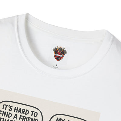 Funny Viking Quote Unisex T-Shirt, Humor Tee, Casual Wear, Gift for Friends, Unique Design, Versatile Style