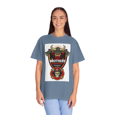 Firefighter Brotherhood T-Shirt | Gift for Firemen, Barbecue Apparel, Mental Health Awareness, Casual Wear, Unique Firefighter Gift