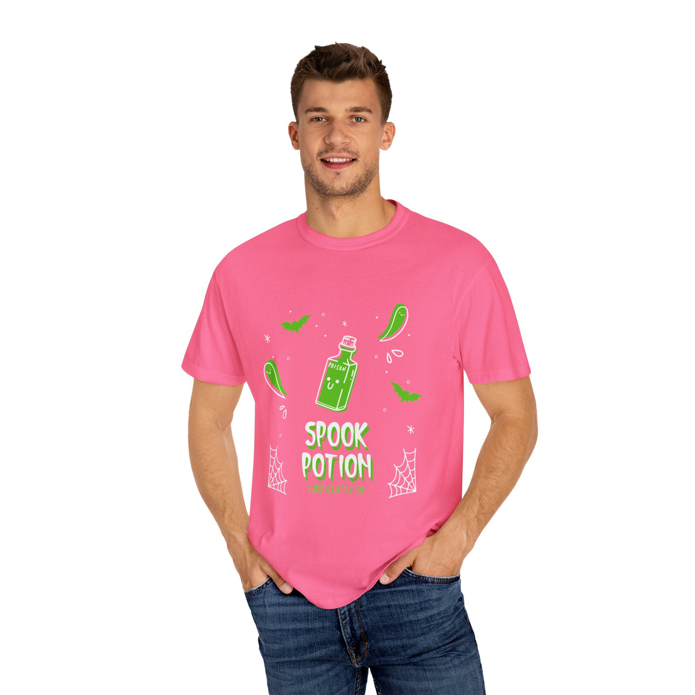 Spooky Potion Unisex T-Shirt - Halloween Tee, Funny Gift, Cute Fall Fashion, Ghosts, Trick-or-Treat, Casual Outfit