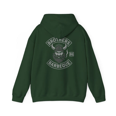 Freedom & Barbeque Unisex Heavy Blend™ Hooded Sweatshirt, Cozy Pullover, Gift for BBQ Lovers, Casual Wear, Freedom Theme, Outdoor Events