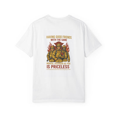 Firefighter Brotherhood T-Shirt | Gift for Firemen, Barbecue Apparel, Mental Health Awareness, Casual Wear, Unique Firefighter Gift