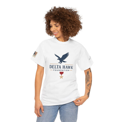 Patriotic Warrior Tee - Delta Hawk Foundation