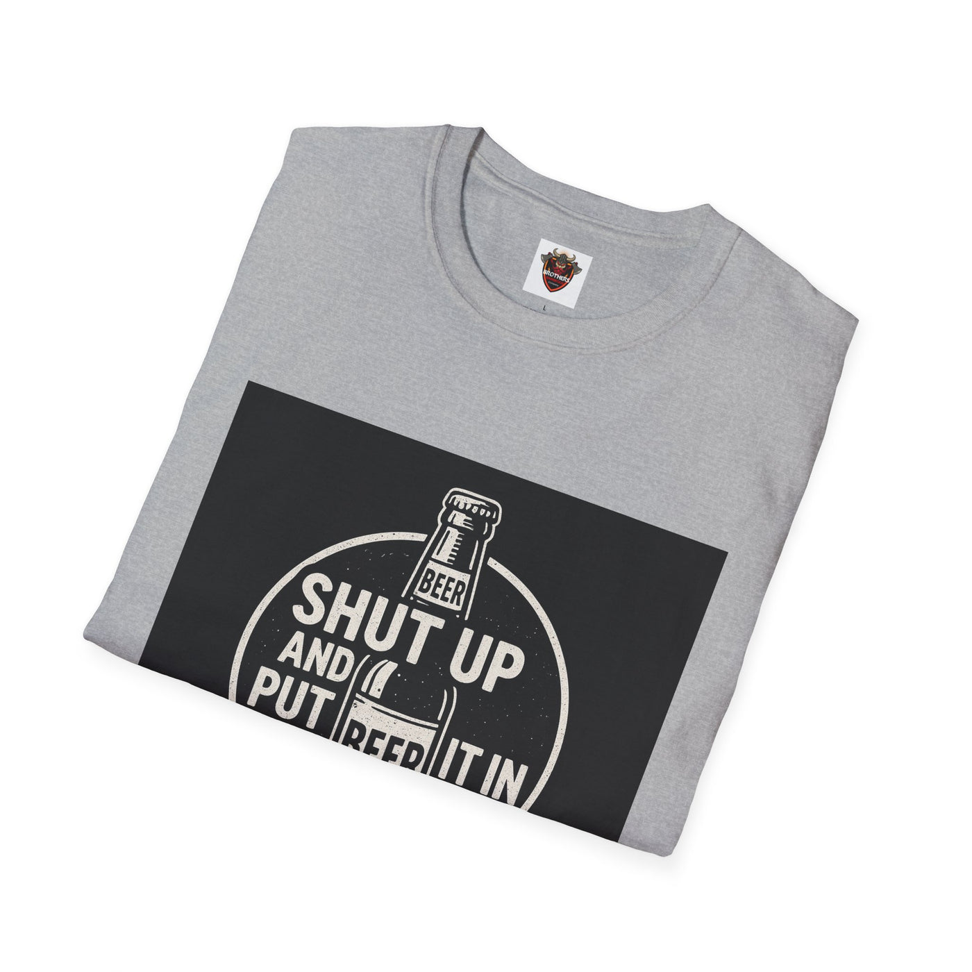 Funny Beer Quote Unisex T-Shirt, Humor Tee for Party, Birthday Gift, Barbecue, Casualwear, Beer Lover Apparel