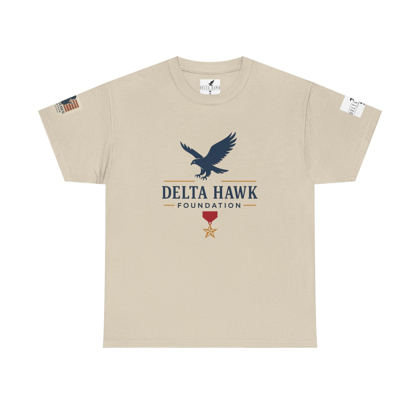 Patriotic Warrior Tee - Delta Hawk Foundation