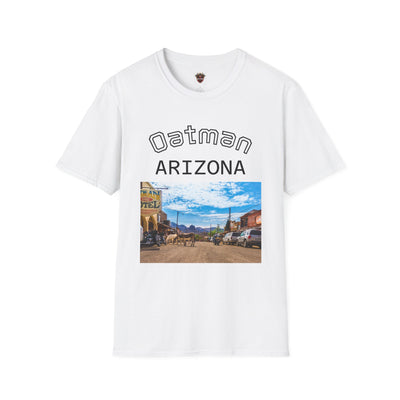 Adventure-Inspired Unisex T-Shirt, Retro Travel Tee, Oatman Arizona Shirt, Road Trip Apparel, Family Vacation Top