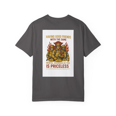 Firefighter Brotherhood T-Shirt | Gift for Firemen, Barbecue Apparel, Mental Health Awareness, Casual Wear, Unique Firefighter Gift