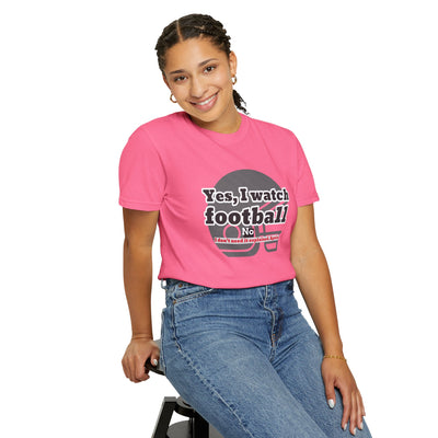 Football Fan T-Shirt, Unisex Casual Tee, Game Day Shirt, Sports Humor Top, Gift for Him or Her