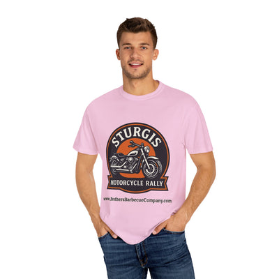 Sturgis Motorcycle Rally T-Shirt | Unisex Garment-Dyed Tee for Bikers, Casual Wear, Road Trip Adventures, Gift for Riders, Summer Outfit