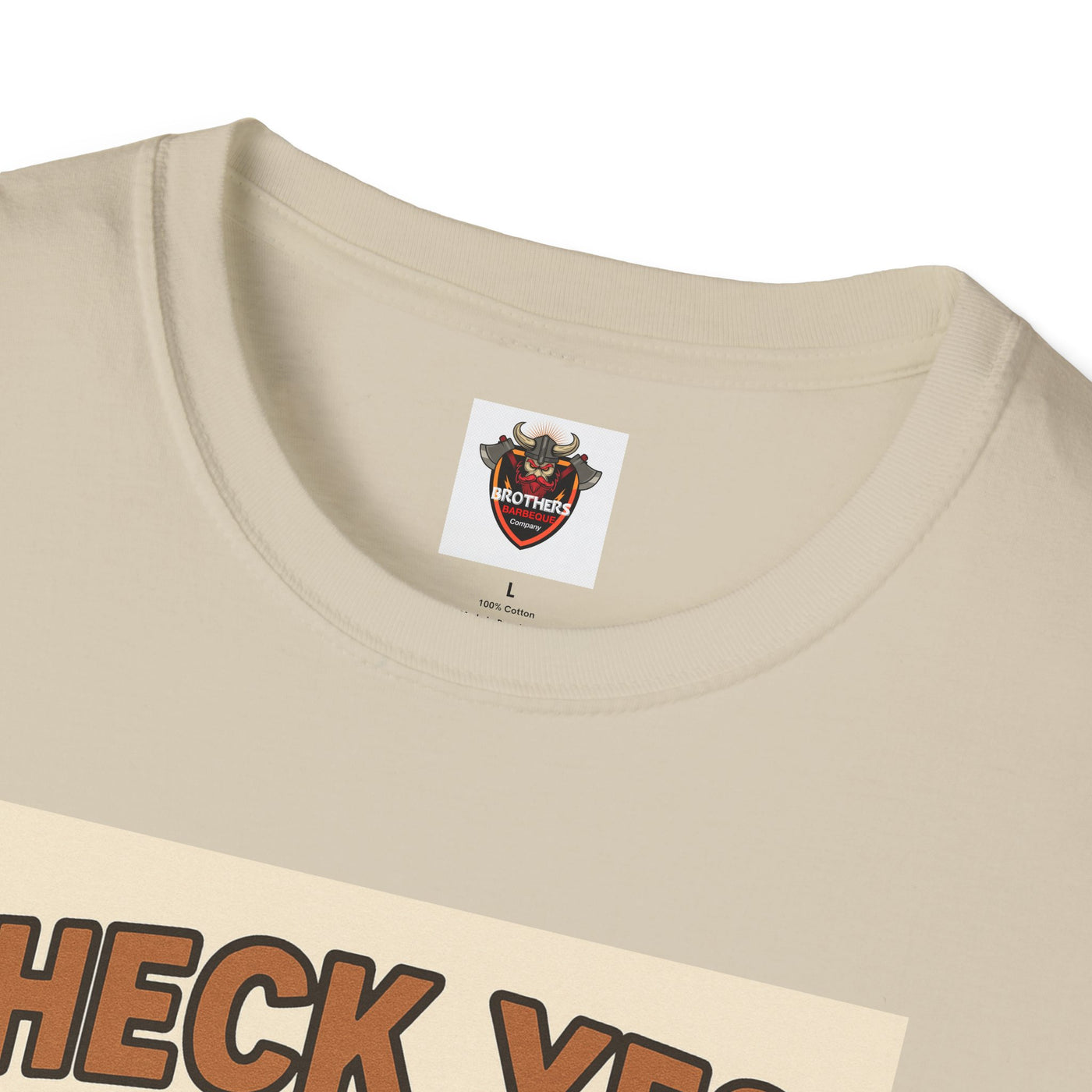 Heck Yes I Eat Ribs Unisex T-Shirt, Funny BBQ Shirt, Gift for Food Lovers, Raccoon Graphic Tee, Summer BBQ Attire