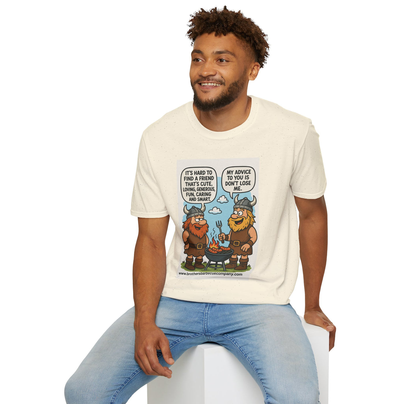 Funny Viking Quote Unisex T-Shirt, Humor Tee, Casual Wear, Gift for Friends, Unique Design, Versatile Style