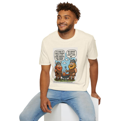 Funny Viking Quote Unisex T-Shirt, Humor Tee, Casual Wear, Gift for Friends, Unique Design, Versatile Style