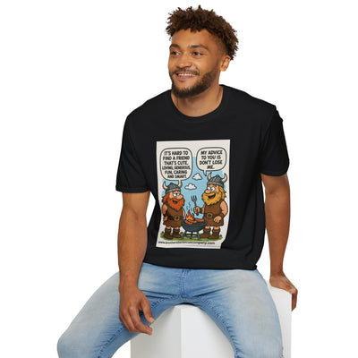 Funny Viking Quote Unisex T-Shirt, Humor Tee, Casual Wear, Gift for Friends, Unique Design, Versatile Style
