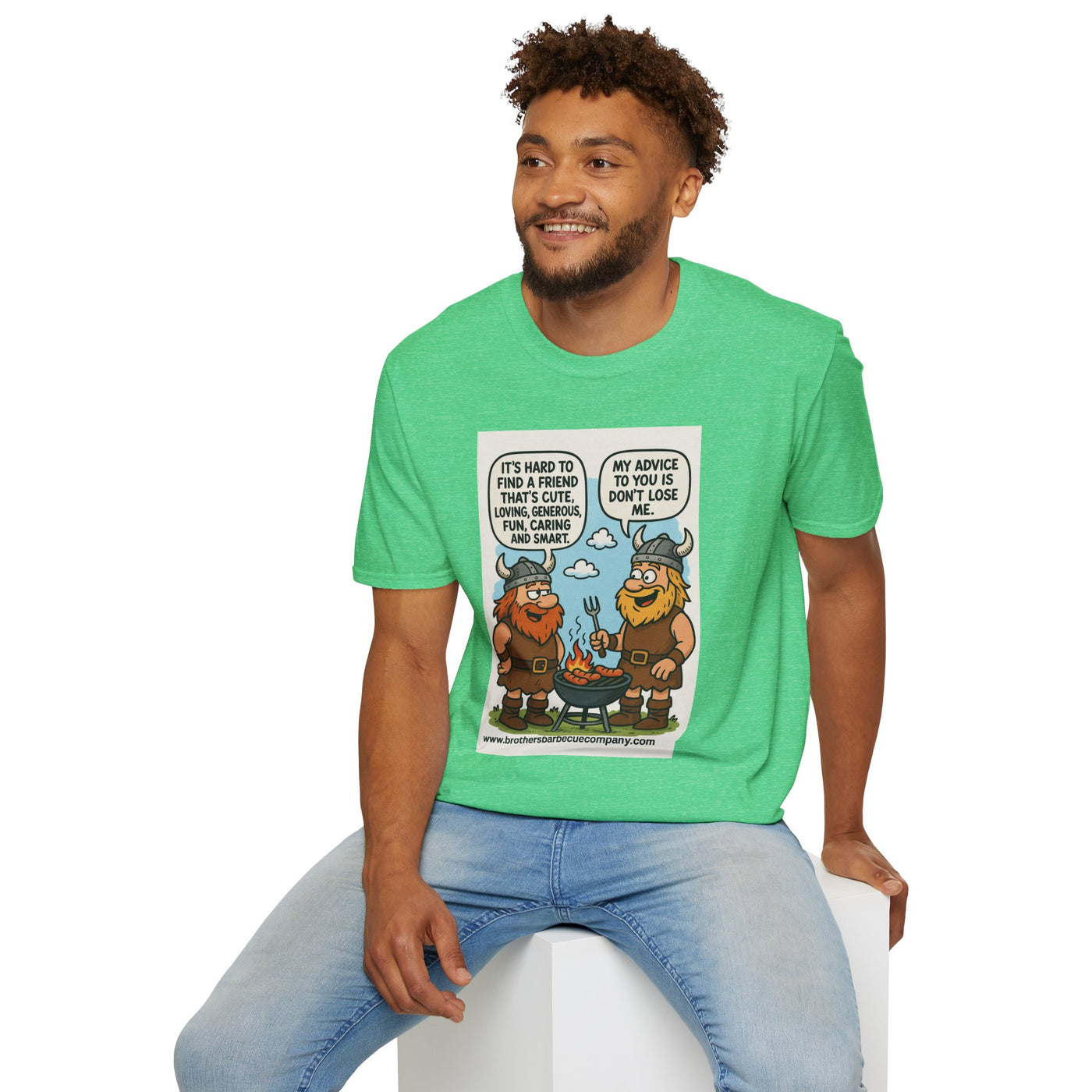 Funny Viking Quote Unisex T-Shirt, Humor Tee, Casual Wear, Gift for Friends, Unique Design, Versatile Style