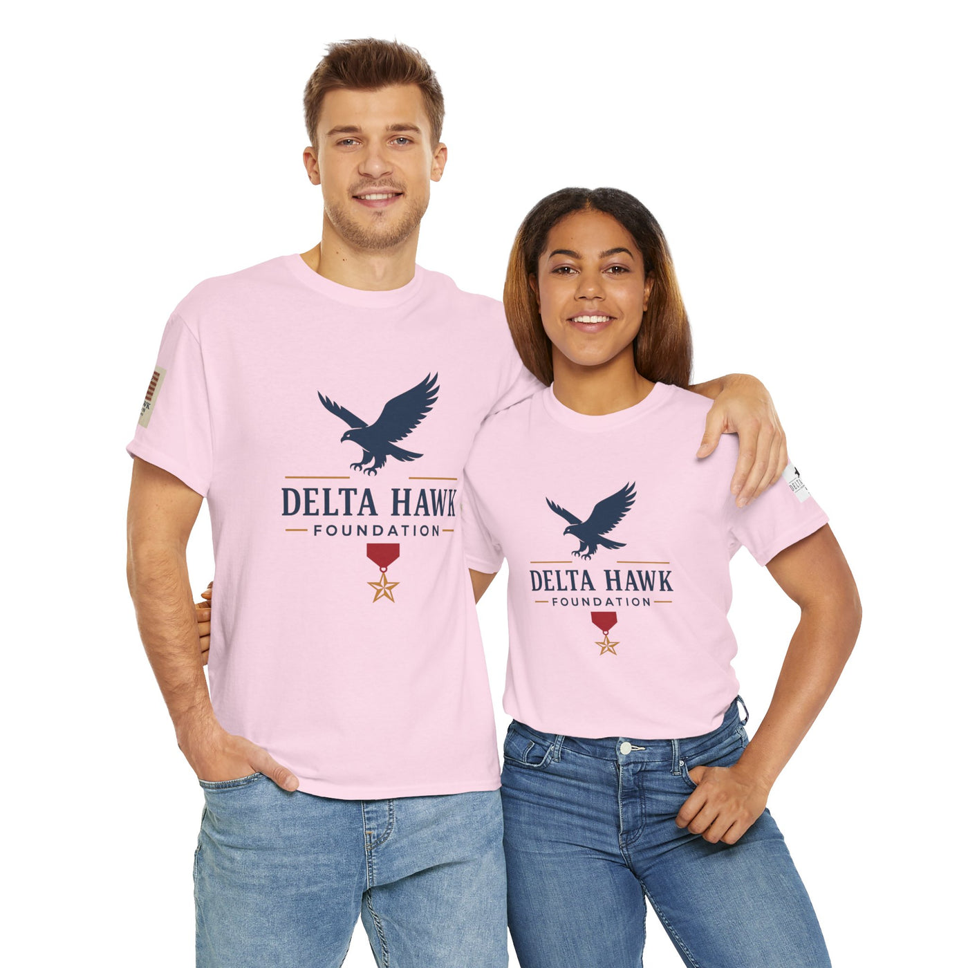Patriotic Warrior Tee - Delta Hawk Foundation