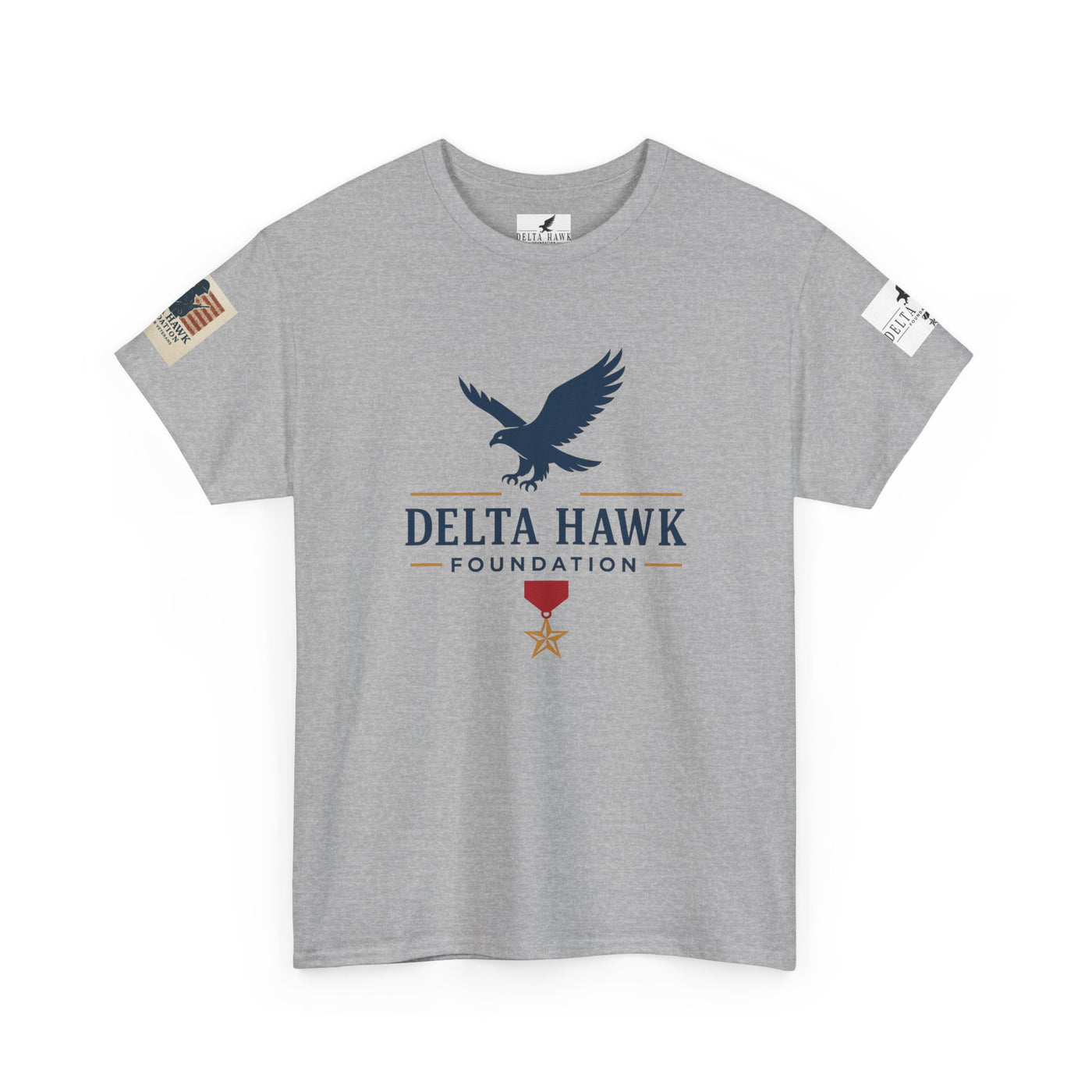Patriotic Warrior Tee - Delta Hawk Foundation