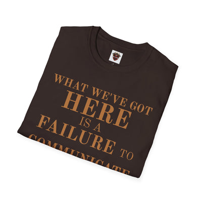 Cool Hand Luke Quote T-Shirt, Funny Graphic Tee, Movie Quote Shirt, Gift for Film Lovers, Casual Wear, Unisex Softstyle Tee