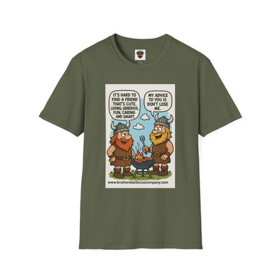 Funny Viking Quote Unisex T-Shirt, Humor Tee, Casual Wear, Gift for Friends, Unique Design, Versatile Style