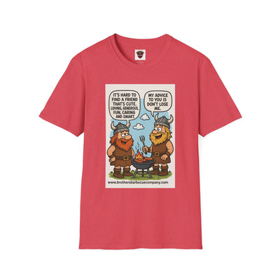 Funny Viking Quote Unisex T-Shirt, Humor Tee, Casual Wear, Gift for Friends, Unique Design, Versatile Style