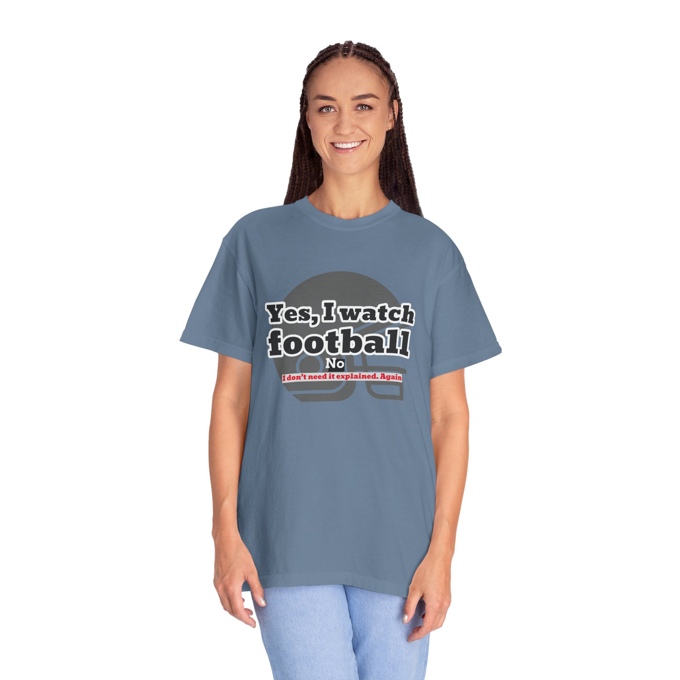 Football Fan T-Shirt, Unisex Casual Tee, Game Day Shirt, Sports Humor Top, Gift for Him or Her