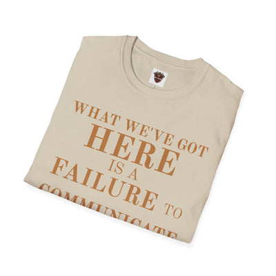 Cool Hand Luke Quote T-Shirt, Funny Graphic Tee, Movie Quote Shirt, Gift for Film Lovers, Casual Wear, Unisex Softstyle Tee
