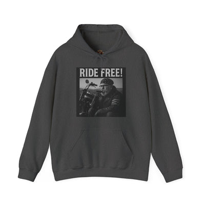 Ride Free! Unisex Heavy Blend Hooded Sweatshirt - Biker Style Hoodie, Motorcycle Apparel, Gift for Motorcycle Enthusiasts, Perfect for [...]