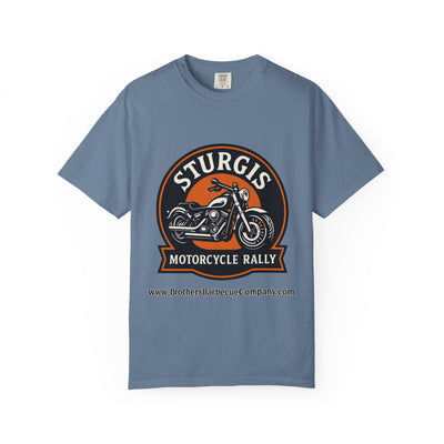 Sturgis Motorcycle Rally T-Shirt | Unisex Garment-Dyed Tee for Bikers, Casual Wear, Road Trip Adventures, Gift for Riders, Summer Outfit