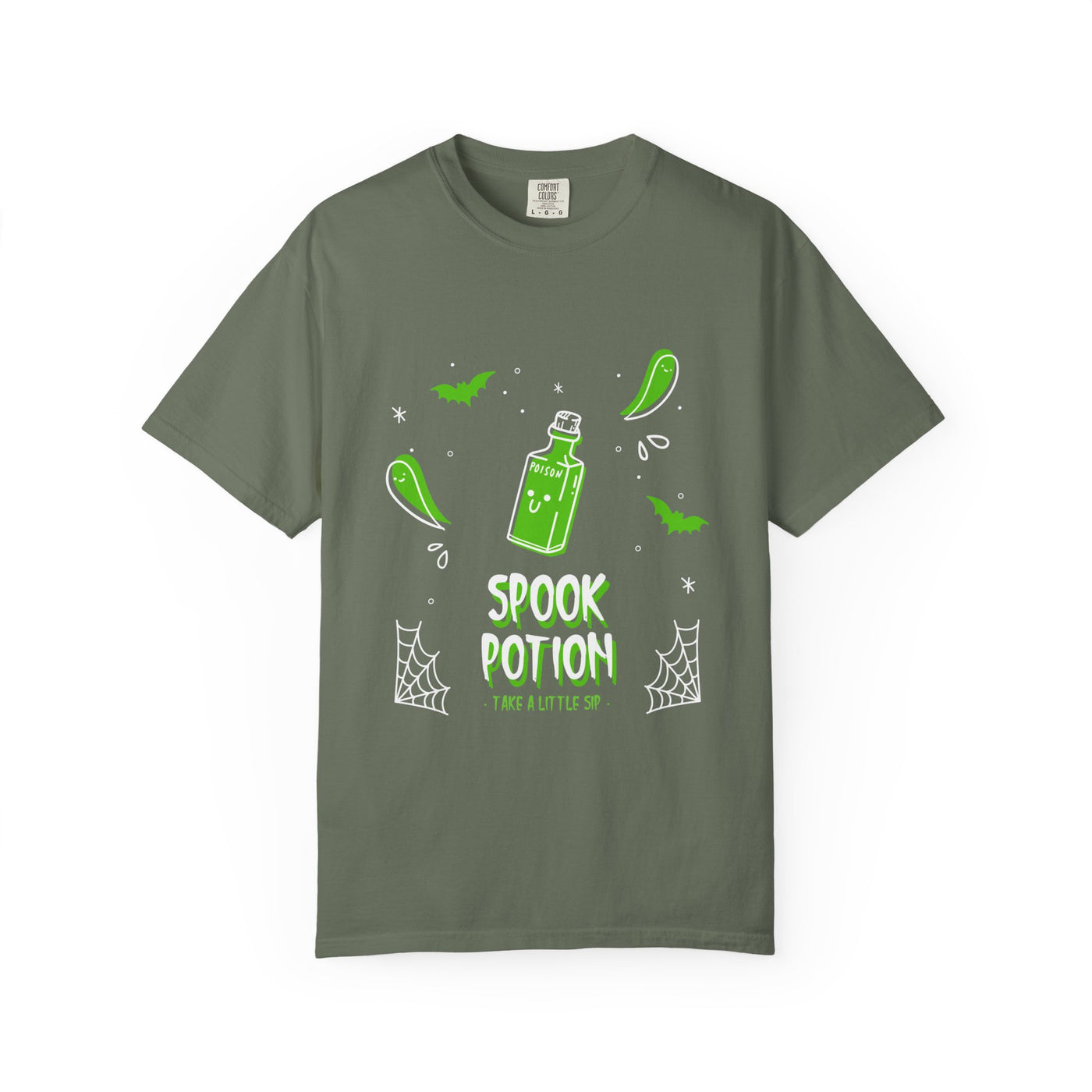 Spooky Potion Unisex T-Shirt - Halloween Tee, Funny Gift, Cute Fall Fashion, Ghosts, Trick-or-Treat, Casual Outfit