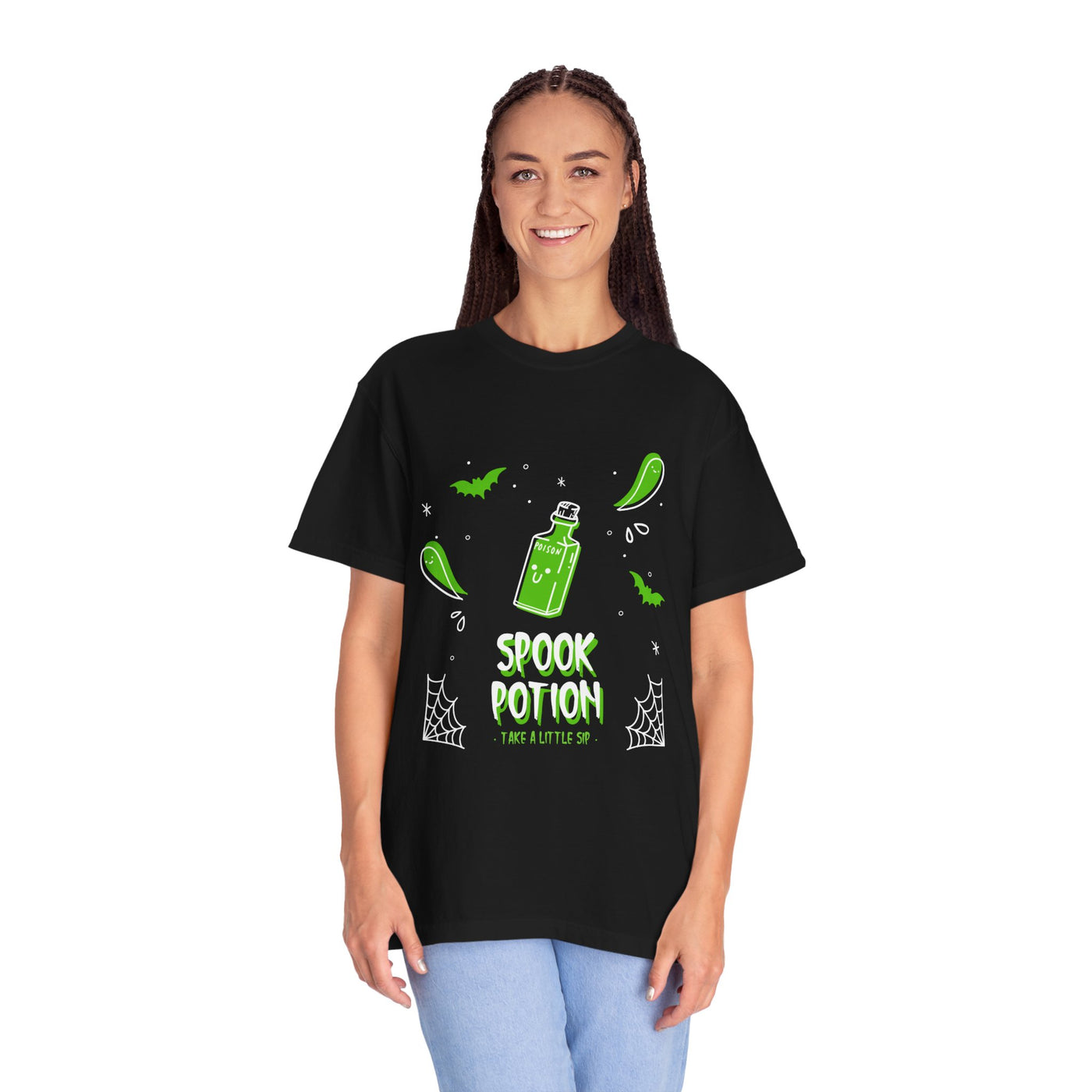 Spooky Potion Unisex T-Shirt - Halloween Tee, Funny Gift, Cute Fall Fashion, Ghosts, Trick-or-Treat, Casual Outfit