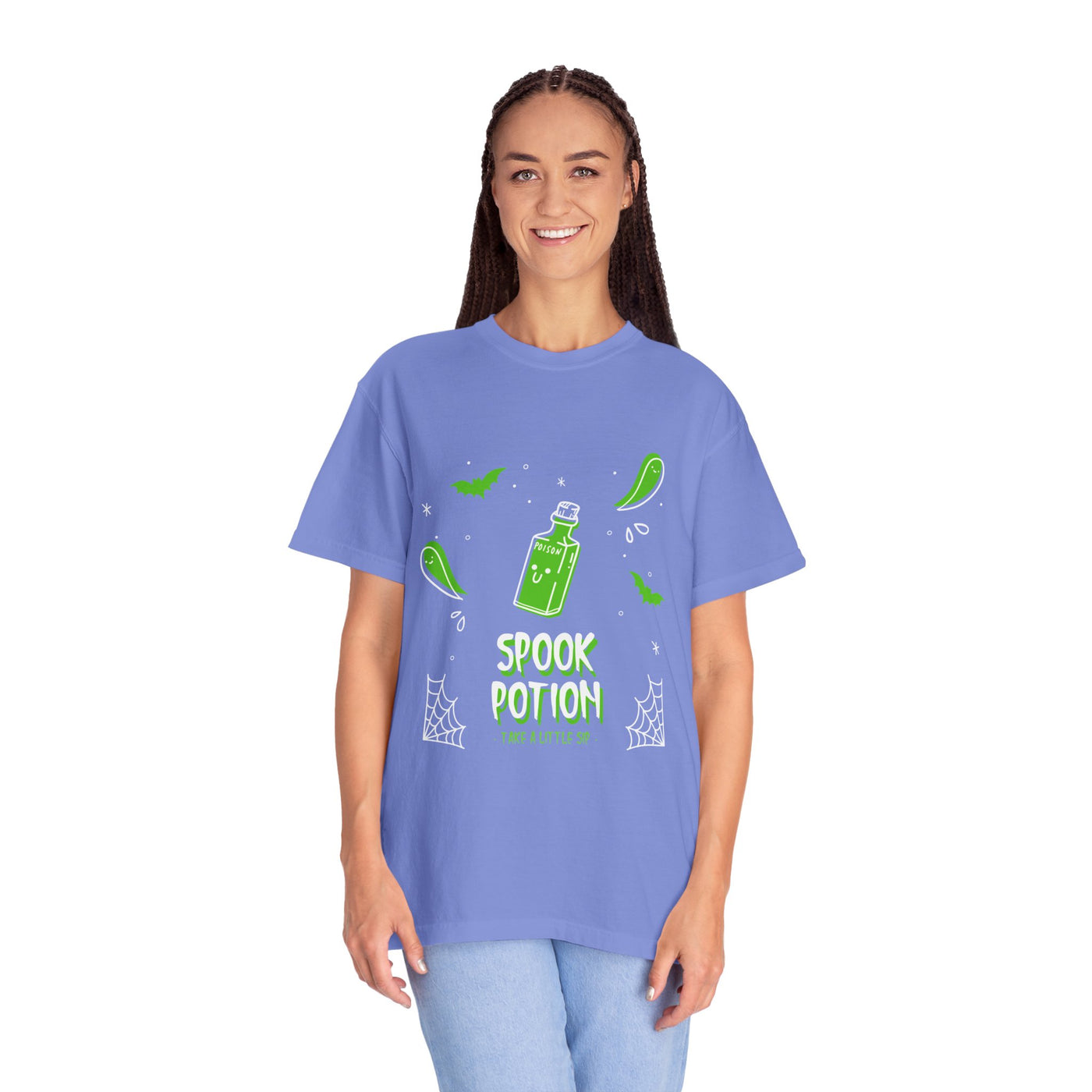 Spooky Potion Unisex T-Shirt - Halloween Tee, Funny Gift, Cute Fall Fashion, Ghosts, Trick-or-Treat, Casual Outfit