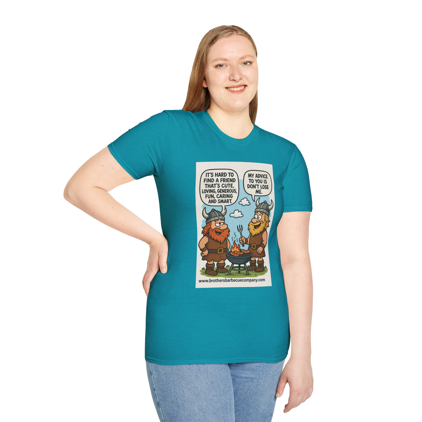 Funny Viking Quote Unisex T-Shirt, Humor Tee, Casual Wear, Gift for Friends, Unique Design, Versatile Style