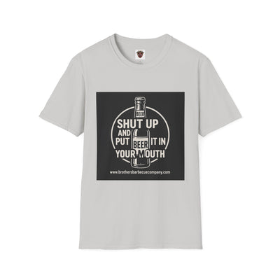 Funny Beer Quote Unisex T-Shirt, Humor Tee for Party, Birthday Gift, Barbecue, Casualwear, Beer Lover Apparel