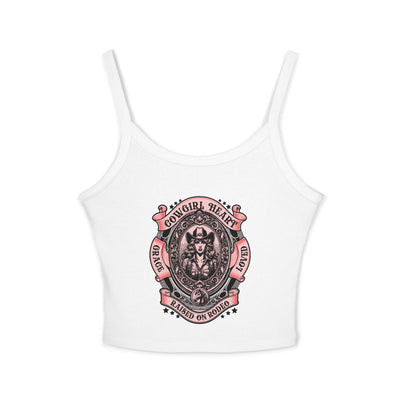 Stylish Cowgirl Heart Tank Top for Women, Cute Summer Shirt, Western Themed Apparel, Festival Clothing, Casual Outfit