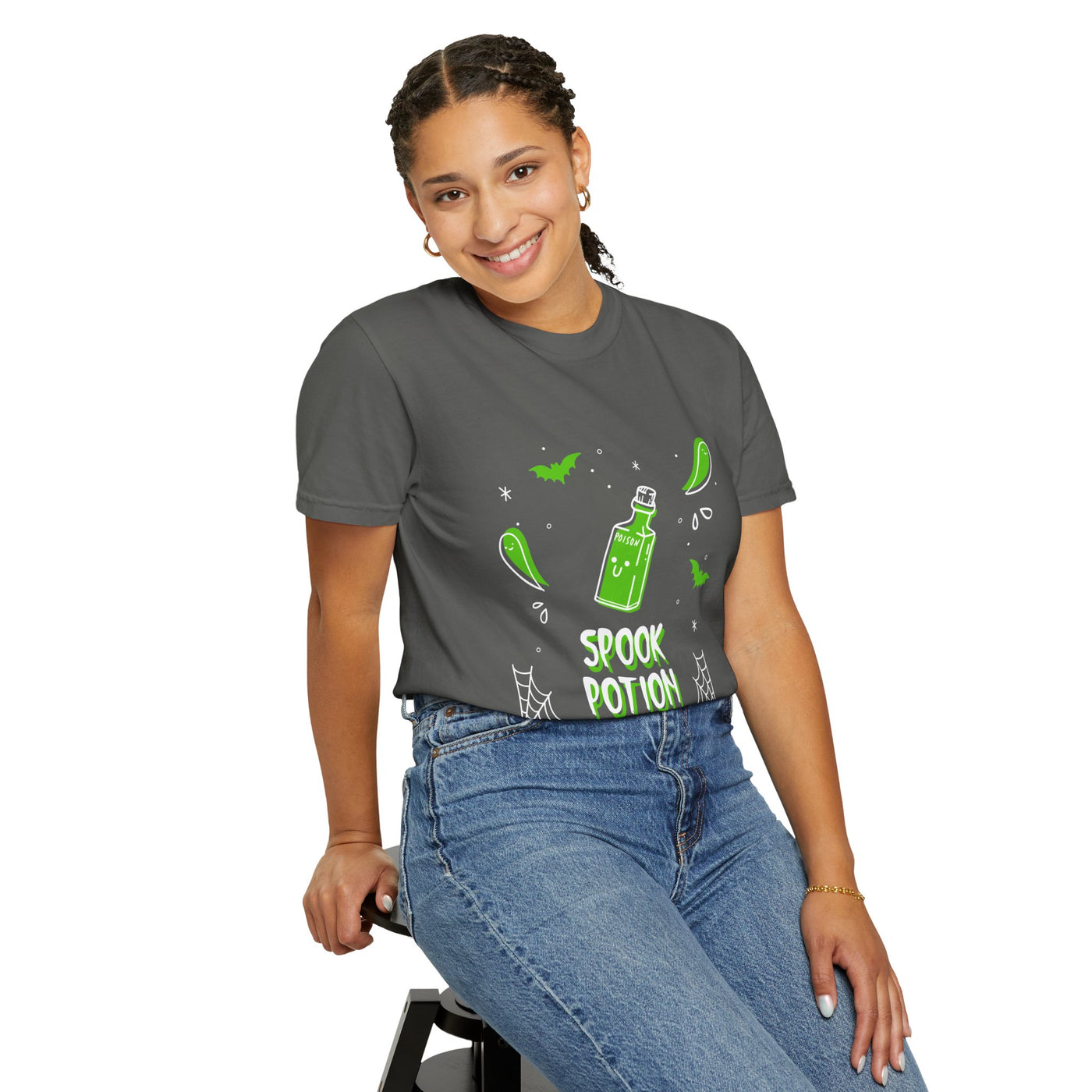 Spooky Potion Unisex T-Shirt - Halloween Tee, Funny Gift, Cute Fall Fashion, Ghosts, Trick-or-Treat, Casual Outfit