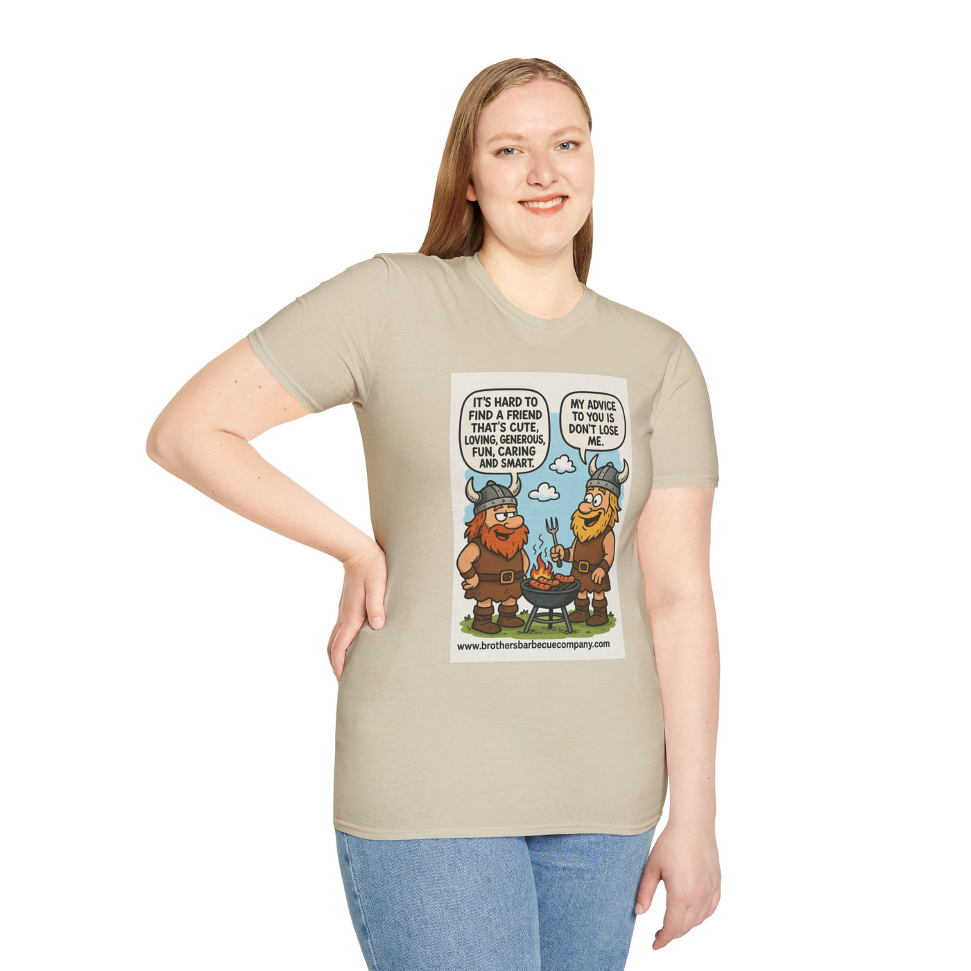 Funny Viking Quote Unisex T-Shirt, Humor Tee, Casual Wear, Gift for Friends, Unique Design, Versatile Style