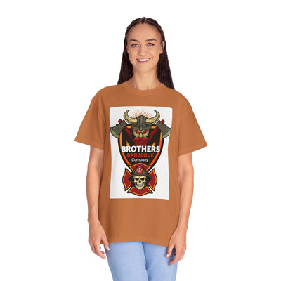 Firefighter Brotherhood T-Shirt | Gift for Firemen, Barbecue Apparel, Mental Health Awareness, Casual Wear, Unique Firefighter Gift
