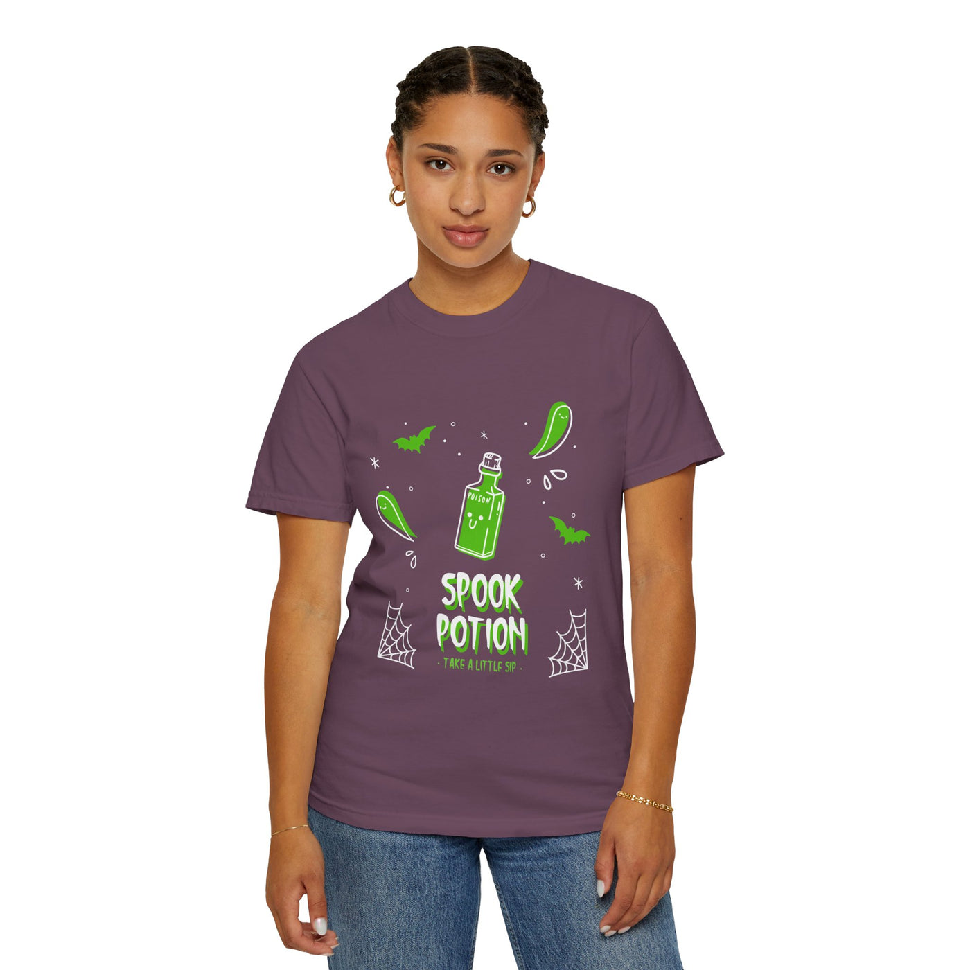 Spooky Potion Unisex T-Shirt - Halloween Tee, Funny Gift, Cute Fall Fashion, Ghosts, Trick-or-Treat, Casual Outfit