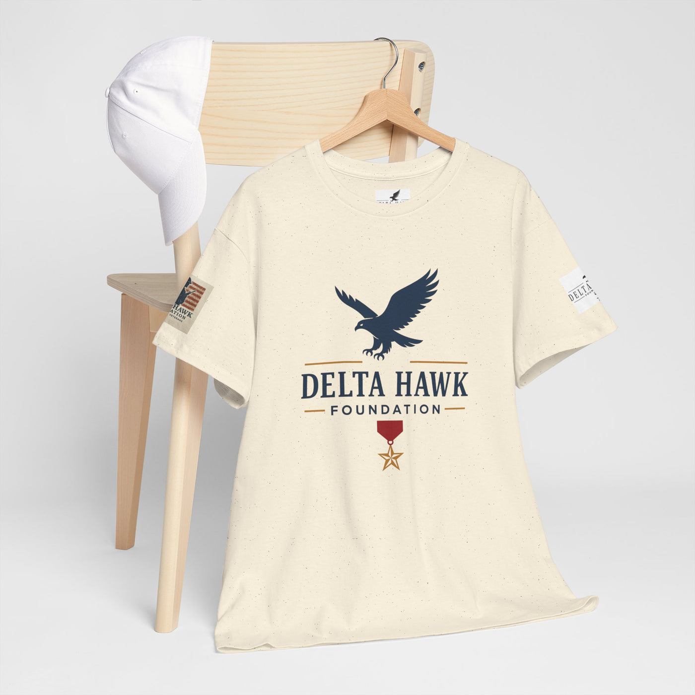 Patriotic Warrior Tee - Delta Hawk Foundation